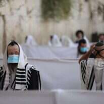 תפילה בכותל המערבי, בשבוע שעבר. | EPA