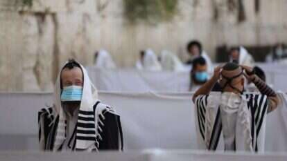 תפילה בכותל המערבי, בשבוע שעבר. | EPA