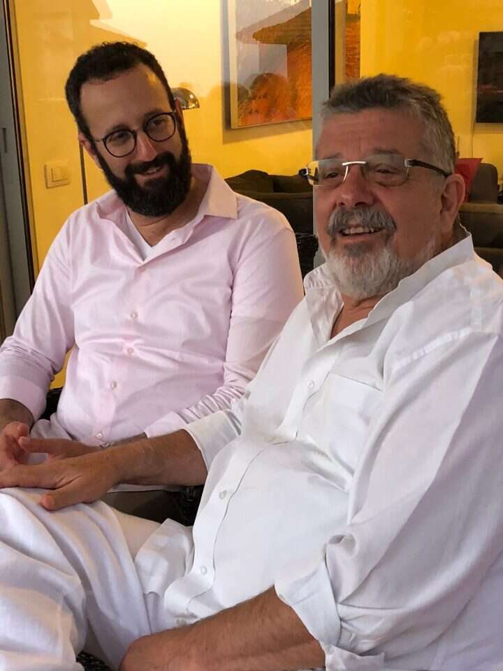 אורי שטרית ובנו נוה