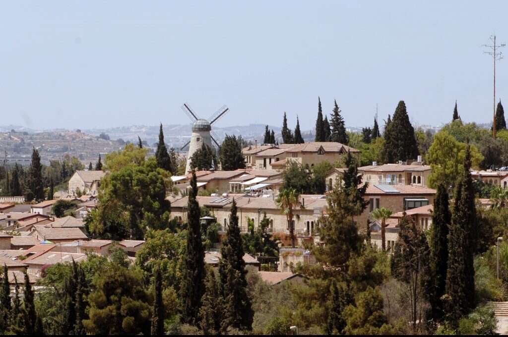 משכנות שאננים וימין משה, היום. | עמוס בן גרשום, לע"מ