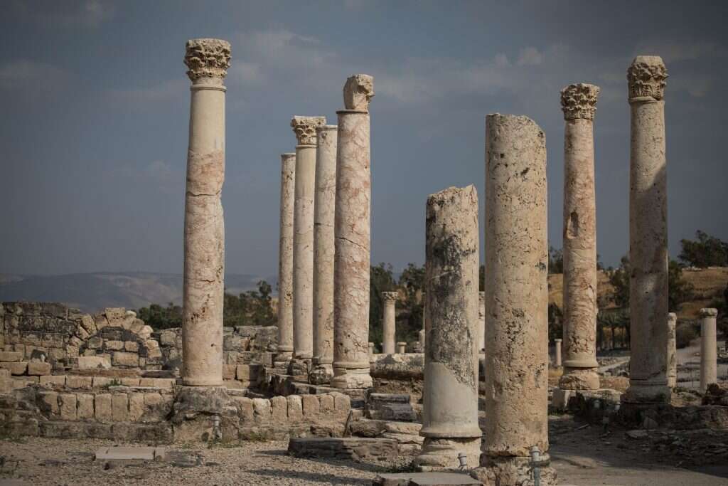 חורבות בית־שאן. | הדס פרוש, פלאש 90