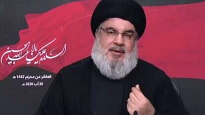 מזכ''ל חיזבאללה, חסן נסראללה. | EPA