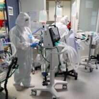 מחלקת קורונה בשערי צדק. | EPA