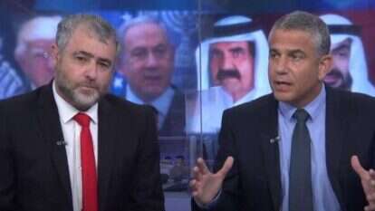 שמעון ריקלין וינון מגל. | מסך מתוך ערוץ 20 שמעון ריקלין וינון מגל. | מסך מתוך ערוץ 20