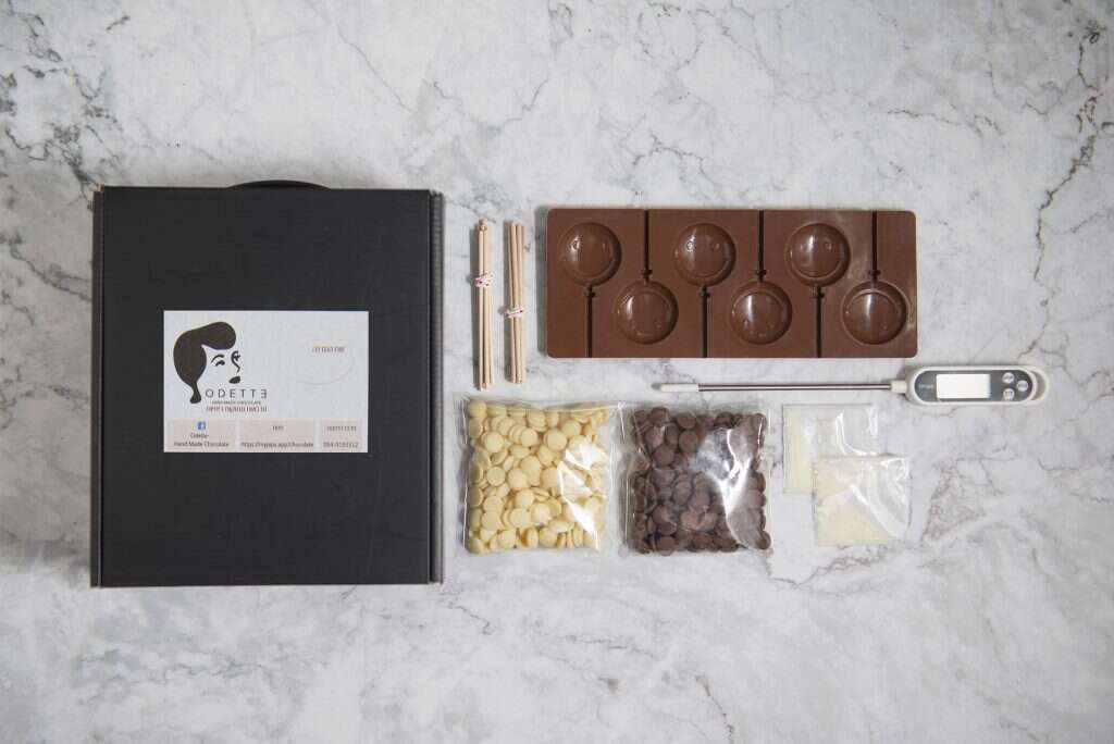 ערכה להכנת שוקולד מבית "אודט"