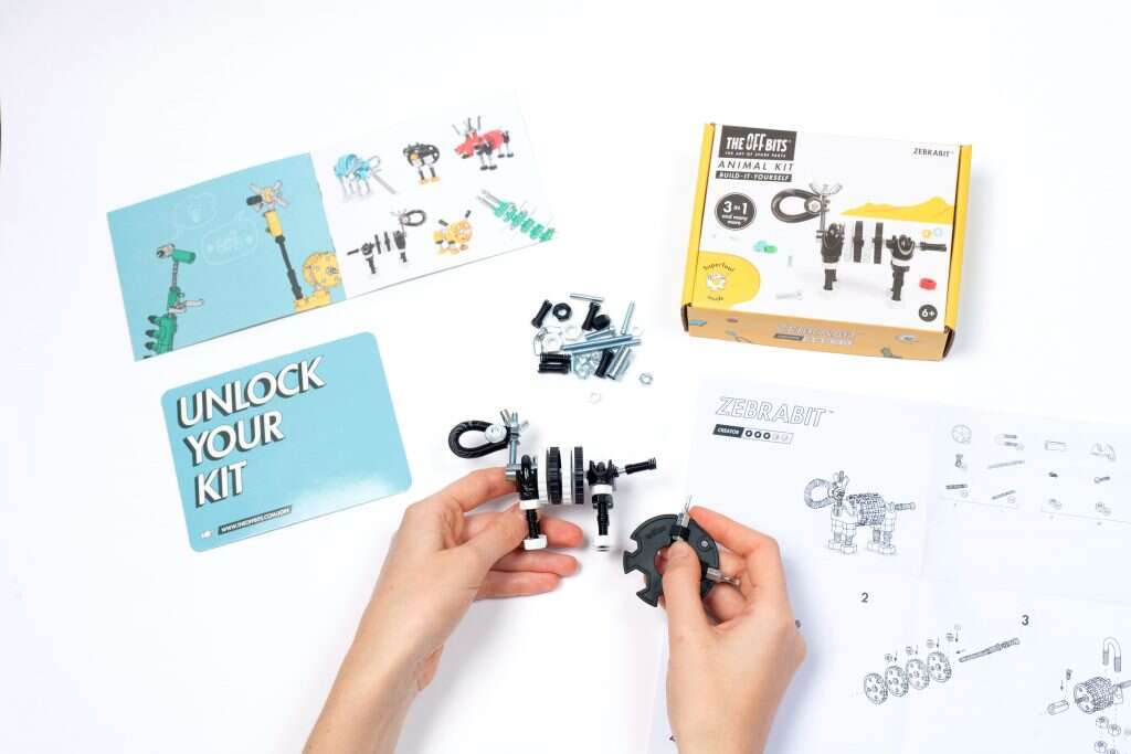 ערכת רובוט להרכבה מבית OFFBITS. | יחצ