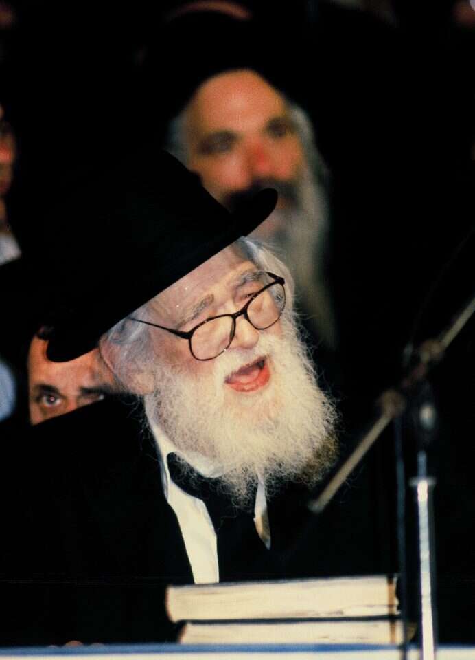 הרב שך. | משה שי, פלאש 90 הרב שך. | משה שי, פלאש 90