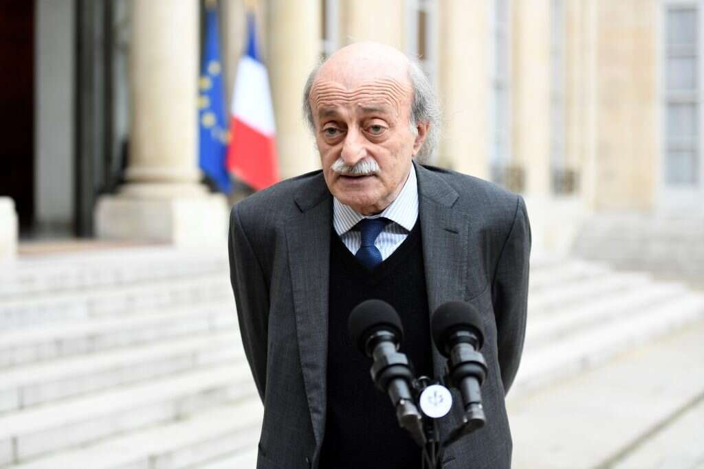 וליד ג'ונבלאט המפלגה הסוציאליסטית הפרוגרסיבית. | AFP