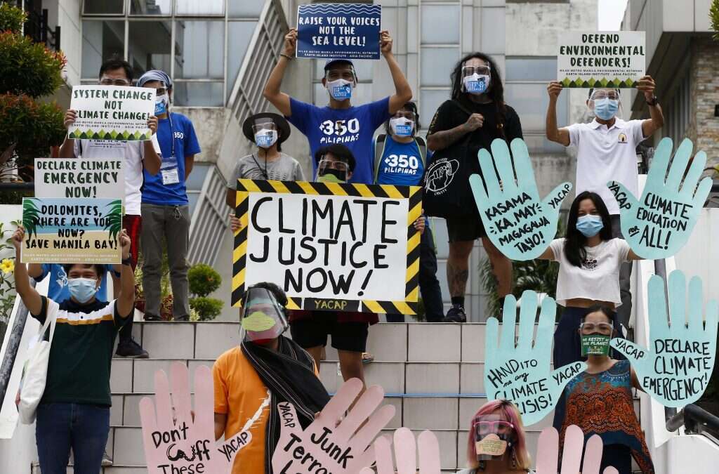 שיא בפליטת מתאן של כל הזמנים. מחאת אקלים במנילה. | EPA