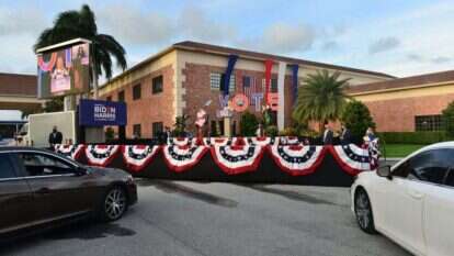 ד"ר ג'יל ביידן בעצרת "נשים בעד ביידן" בפלורידה, יום שני, 5 באוקטובר, י"ז בתשרי | | ג'וני לואיס, גטי אימג'ס