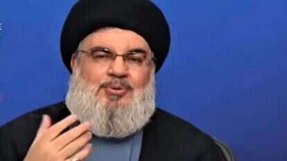 חסן נסראללה, חיזבאללה. | AFP