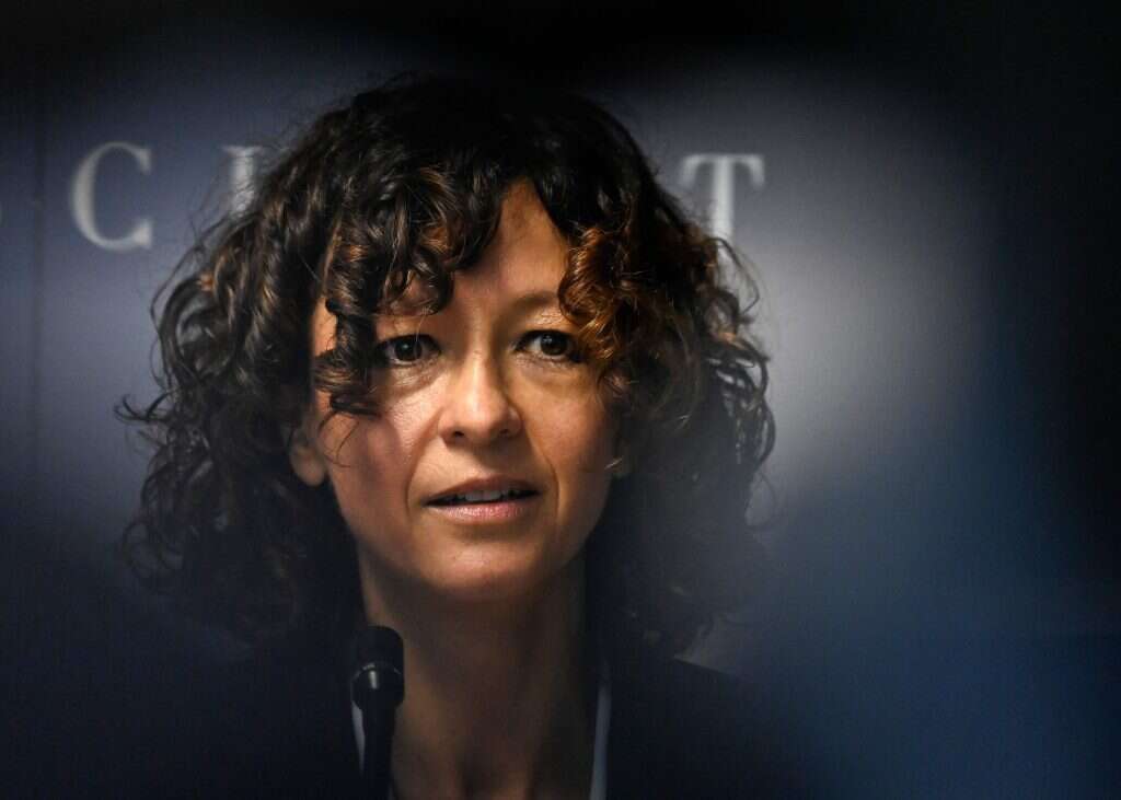 זוכת פרס נובל לכימיה עמנואל שרפנטייה. | AFP