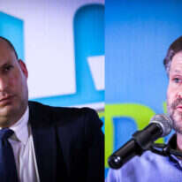 בצלאל סמוטריץ' ונפתלי בנט. צילומים: אורן בן חקון