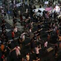 הפגנה תחת הגבלות. | EPA