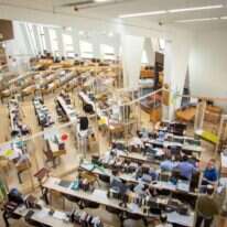 אילוסטרציה. בית המדרש של ישיבת הר עציון מחולק לקפסולות. | אריק סולטן