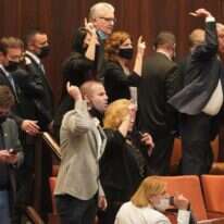 חברי האופוזיציה זועמים על פסילת ההצבעה. | שמוליק גרוסמן, דוברות הכנסת