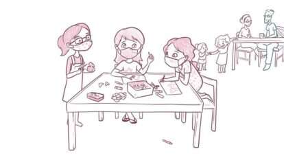 קפסולה של בנות. איור: ינון פתחיה