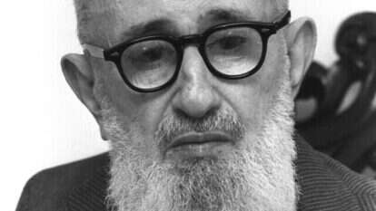 הרב יוסף דב סולובייצ'יק, 1983. | יעקב סער, לע"מ הרב יוסף דב סולובייצ'יק, 1983. | יעקב סער, לע"מ