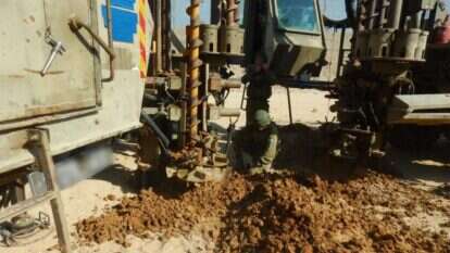 העבודות על תוואי המנהרה. | דובר צה"ל