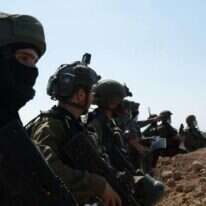 כוחות צה"ל נערכים על הגבול. | דובר צה"ל