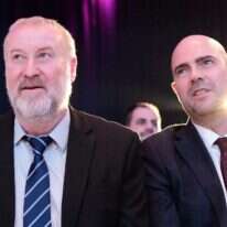 אוחנה ומנדלבליט, ספטמבר 2019. | תומר נויברג, פלאש 90 אוחנה ומנדלבליט, ספטמבר 2019. | תומר נויברג, פלאש 90