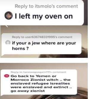 תגובות אנטישמיות בטיקטוק