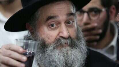 הרב יקותיאל אבוחצירה במירון, תשע"ט. | דוד כהן, פלאש 90