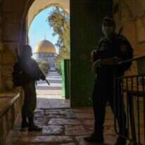 הר הבית, בשבוע שעבר. | AFP