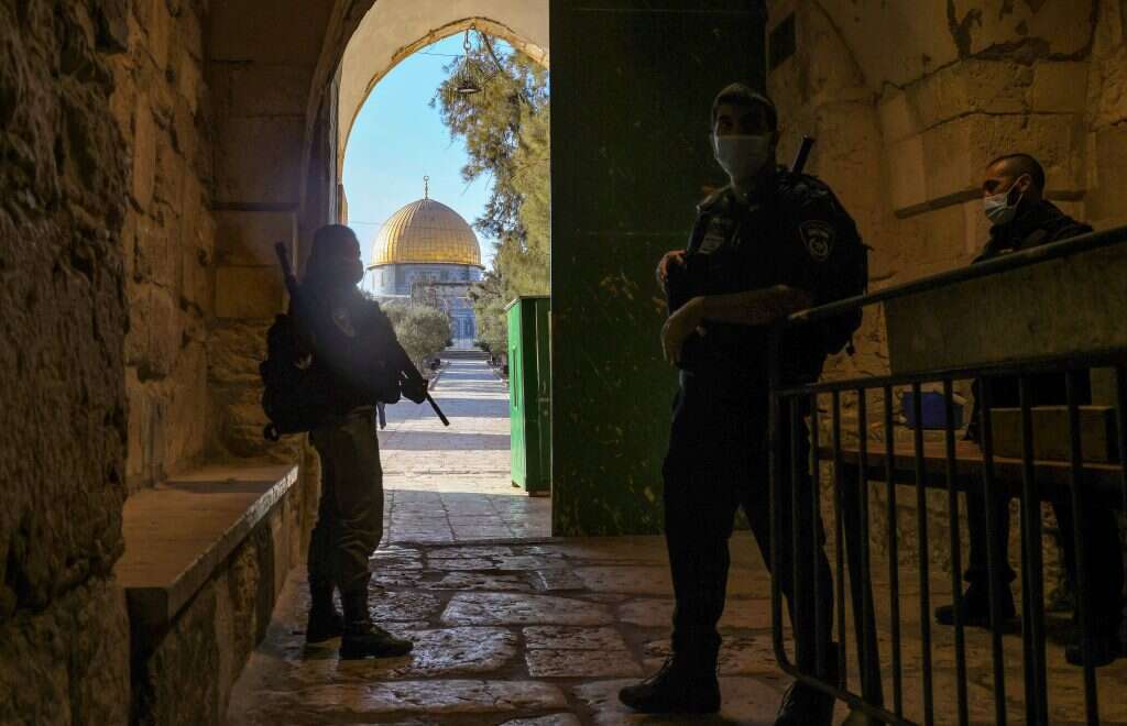 הר הבית, בשבוע שעבר. | AFP