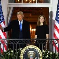 טראמפ ובארט בטקס ההשבעה. | AFP