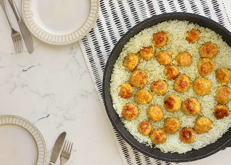 קציצות עוף עם אורז. | אפרת ליכטנשטט