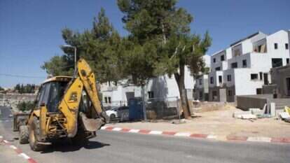 בנייה בקרני־שומרון, יוני 2020. | שריה דיאמנט, פלאש 90