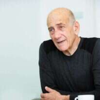 אהוד אולמרט. | משה שי פלאש 90