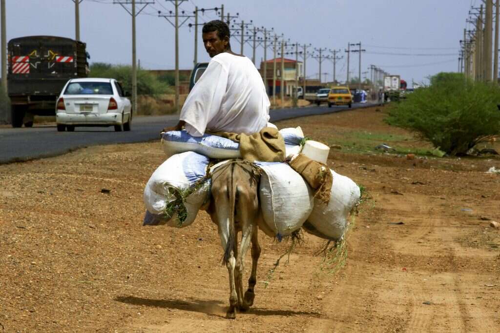 אזרח סודני בפרברי חרטום | AFP