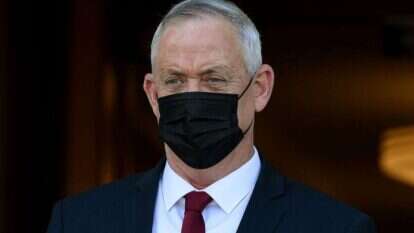 בני גנץ. | AFP