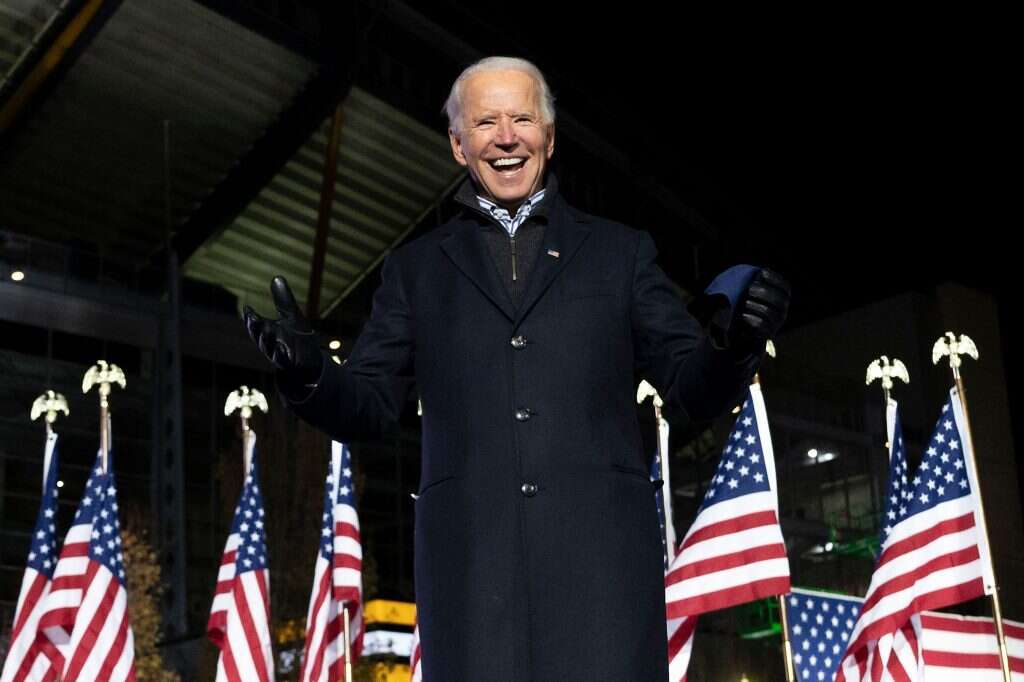 ג'ו ביידן בפנסילבניה, ערב הבחירות. | AFP