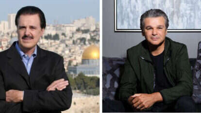 משמאל: מייק אוונס תובע את ג'נטזן פרנקלין. | קווין ד' לילס עבור הוושינגטון פוסט