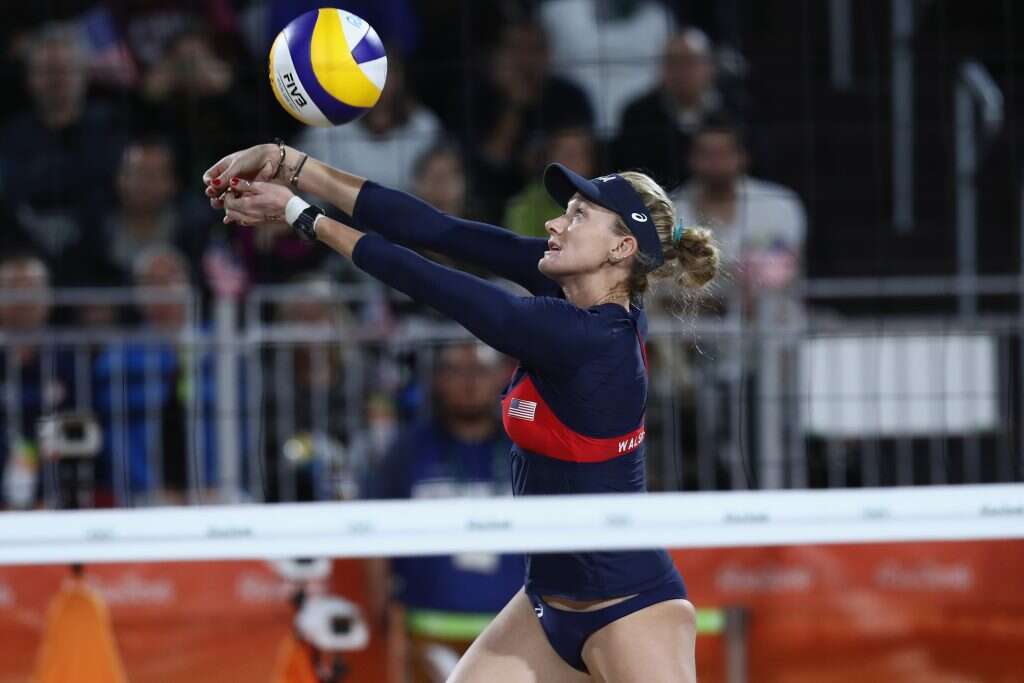 משפחה ספורטיבית. בת הדודה, קרי ואלש ג'נינגס. | גטי אימג'ס