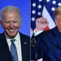 טראמפ וביידן. | AFP טראמפ וביידן. | AFP