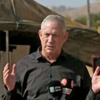 בני גנץ. | AFP