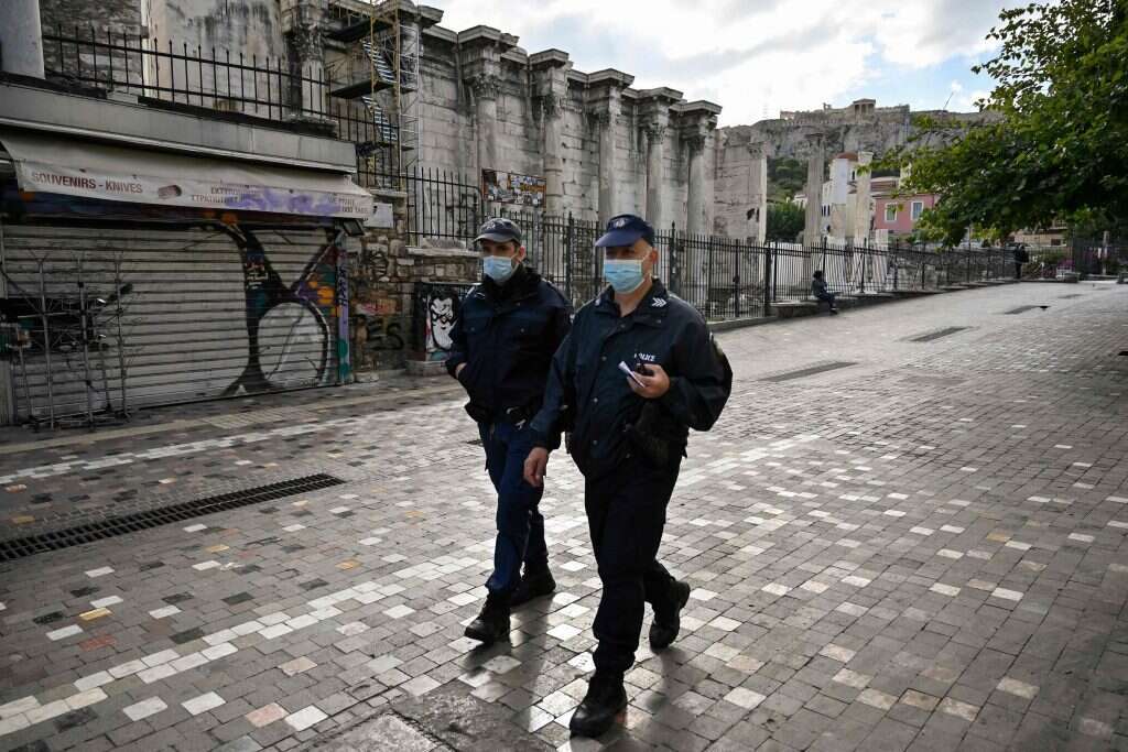 רחובות אתונה בסוף השבוע. | AFP