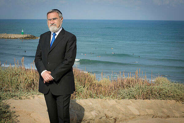 הרב יונתן זקס. | אריק סולטן