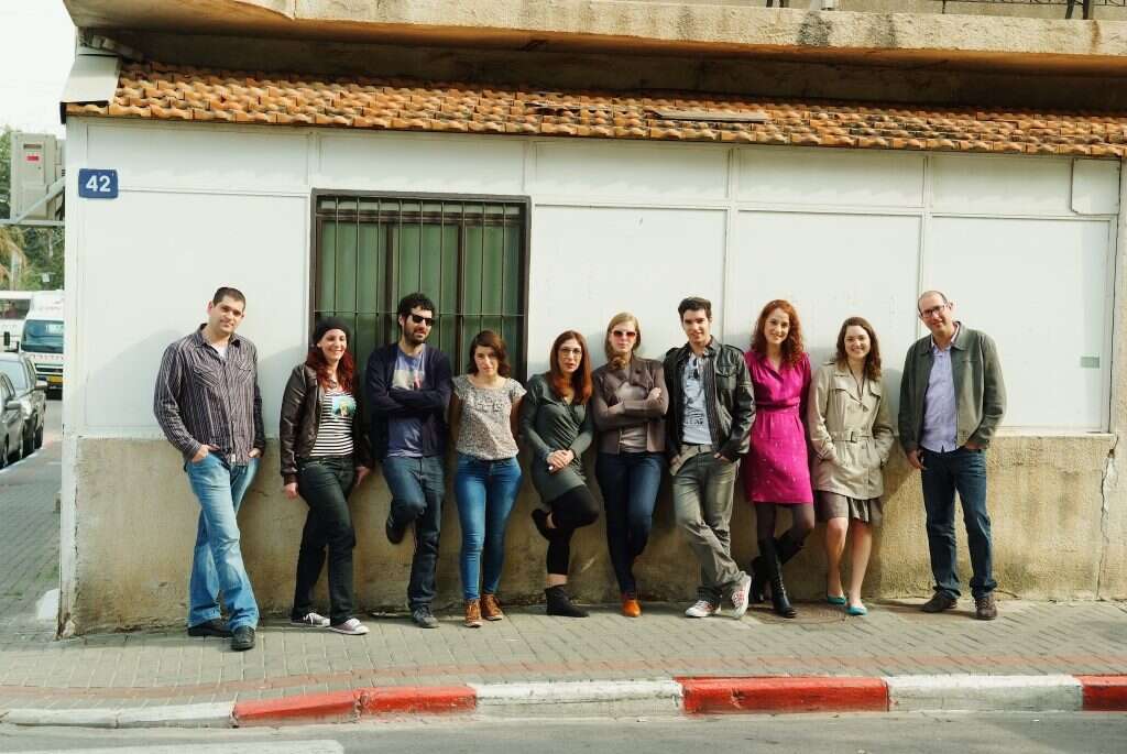 מימין לשמאל: אלעד טנא, רחלי ברניג–דירקטור, יעל קורן, אסף וייס, גיתית מגל, אראלה לוי, סיון קידרון, יקי הפשטיין, אביטל אינדיג ואריאל שנבל. | ישראל ברדוגו