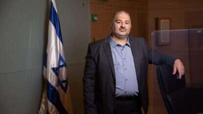 ח"כ מנסור עבאס. | הדס פרוש, פלאש 90 ח"כ מנסור עבאס. | הדס פרוש, פלאש 90