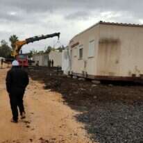 העבודות להקמת רמת טראמפ. | איילה בכר