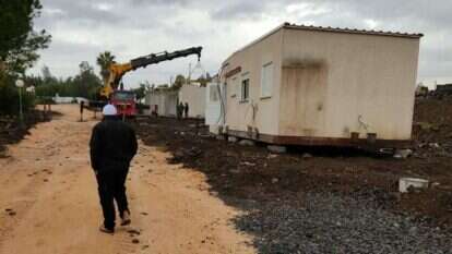 העבודות להקמת רמת טראמפ. | איילה בכר