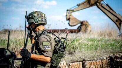 פעילות כוחות צה"ל להסרת המטענים. דובר צה"ל