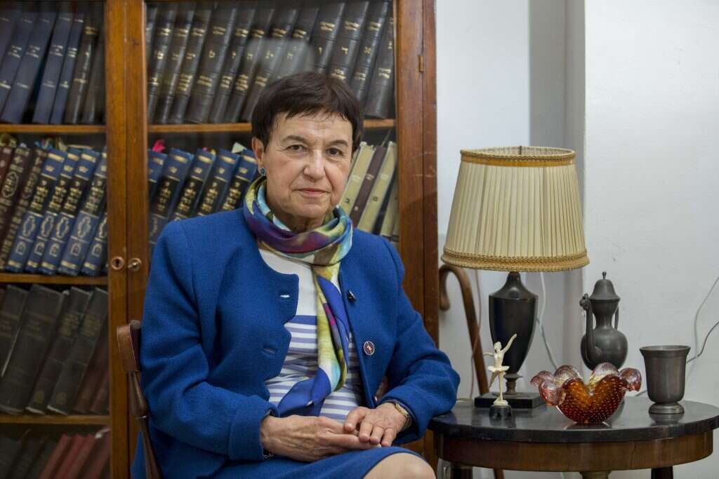 פרופ' בטי רויטמן. | אוליבייה פיטוסי, פלאש 90 פרופ' בטי רויטמן. | אוליבייה פיטוסי, פלאש 90