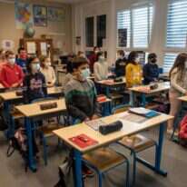 תלמידים בבית ספר יסודי בצרפת. | AFP