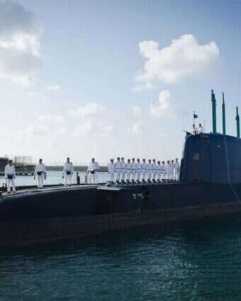 צוללת 109 בבסיס חיל הים בחיפה | דובר צה''ל